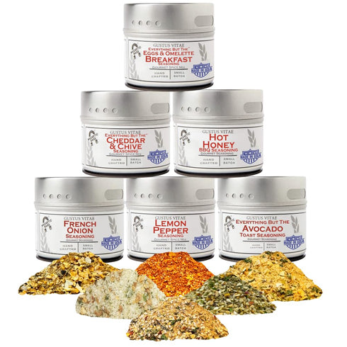 Breakfast & Brunch Seasoning Set - Artisanal Spice Blends Six Pack |