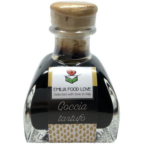 GOCCIA TARTUFO Balsamic White Truffle Dressing - Vinegar 100% Made in Italy