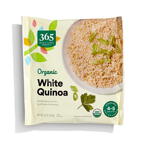 365 by Whole Foods Market , Organic White Quinoa, 12 oz, (Frozen)