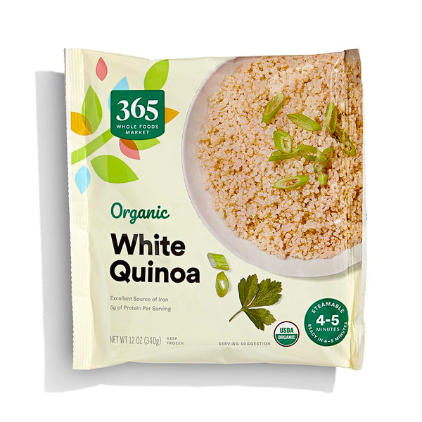 365 by Whole Foods Market , Organic White Quinoa, 12 oz, (Frozen)