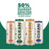 Pack (15.5oz 12-Pack 4 160mg NEW! CLEAN Cause Variety Organic Yerba Mate Tea cans, Case, flavors) Non-Carbonated
