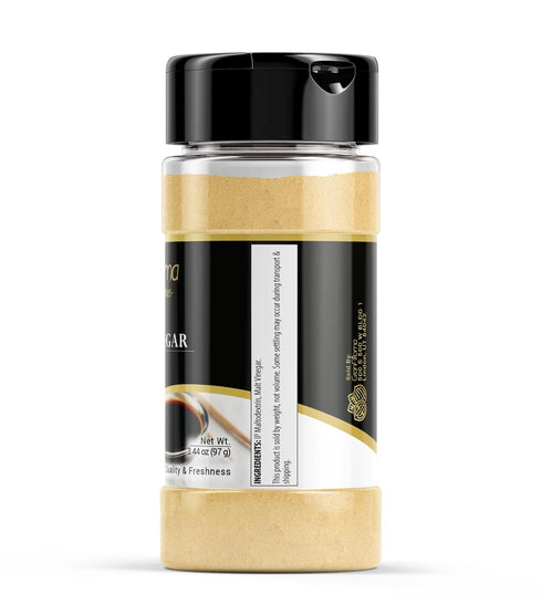 (3.44 GranAroma Malt Vinegar Powder, Tangy Flavor, Chips & Dips, Dissolvable Ounce)