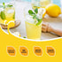 orgnisulmte 8 Oz Lemon Powder,Whole Lemon Juice Freeze Dried Powder Strong Lemony Flavor