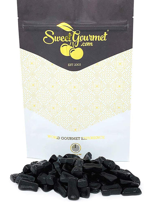 SweetGourmet Premium Dutch Licorice Cats | Sweet Black Licorice | 1 Pound