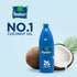 100% 63 fl.oz Parachute Pure and Natural Unrefined Coconut Oil | No Chemicals & Added Preservatives |