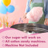 Under the Sun Products Package Grape)-8.5oz 50 Cotton Candy Floss Sugar of ct-(Pink Vanilla, Blue Raspberry & Each