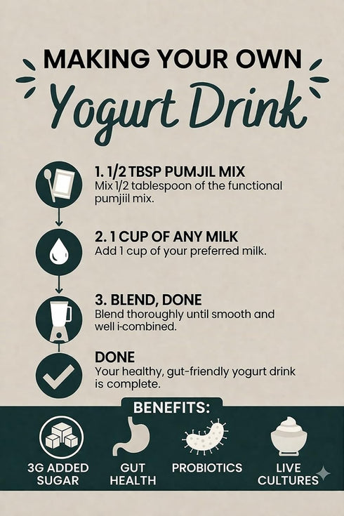 8 14 4 4oz 16 Pumjil Vanilla Yogurt Smoothie Mix, Sugar-Free Sweetened with Monk Fruit, Billion Probiotic Live