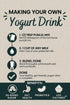 8 14 4 4oz 16 Pumjil Vanilla Yogurt Smoothie Mix, Sugar-Free Sweetened with Monk Fruit, Billion Probiotic Live