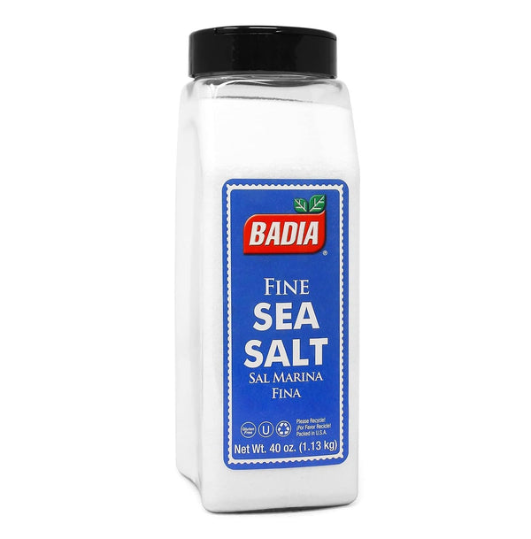 Badia Sea Salt, Fine Ground 40 oz Pure & All-Natural - Kosher