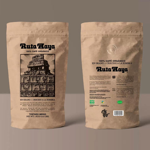 Ruta Maya 2.2 Organic Coffee Medium Roast Pounds