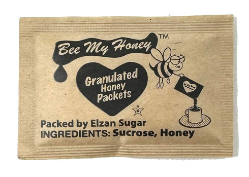 Packets Packets (120) Bee My Honey Pure Granulated Honey Individual Honey Crystal