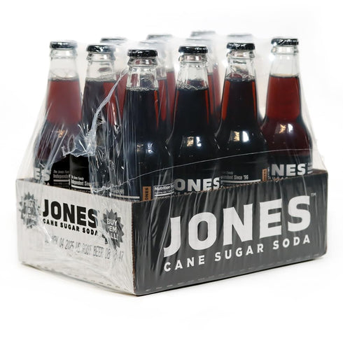 12-Pack 100% 12 Oz Jones Soda Co. Root Beer Flavor | | The Original Craft Soda | Made with Pure, Cane Sugar | Pop