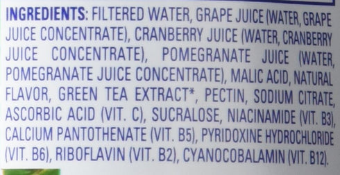 10 (Pack 6) Ocean Spray Cran-Energy, Cranberry Pomegranate Energy Juice Drink, Ounce Bottle