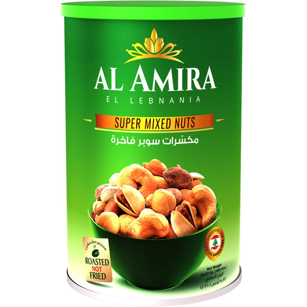 Al-Amira Al Amira - Super Baked Mixed Nuts, (15.87oz)