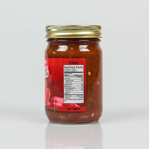 2nd 12 Pepper Joes Trinidad Scorpion Salsa Dangerously Delicious Superhot Salsa with Worlds Hottest Pepper Ounce Jar