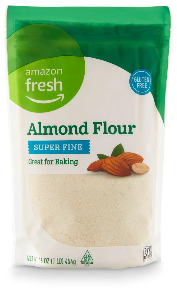 Amazon Fresh Almond Flour, Gluten Free, 16 Oz