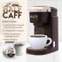 100 100% World's Best Half Caff Dark Roast Coffee Pods, ct, Single Serve Pods Arabica Coffee, Compatible with Keurig K