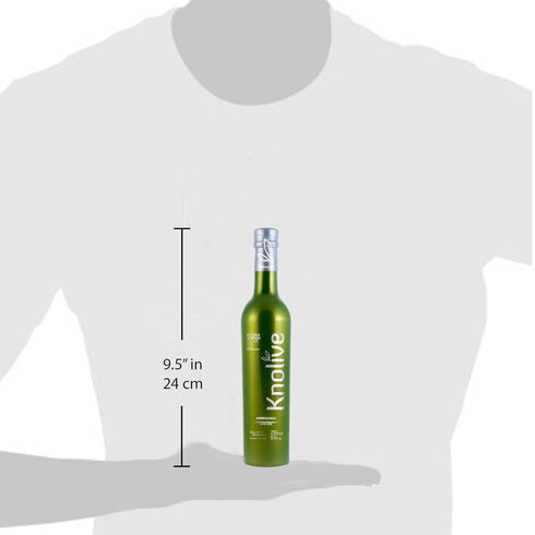 Knolive N1 2019 2020 16.9 floz (500 ml) Epicure | Ranked | Worlds Best Extra Virgin Olive Oil | Fresh Harvest / | Award