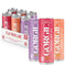GORGIE Sugar Free Natural Energy Drinks, Sparkling Original Variety Pack (6 Cans)