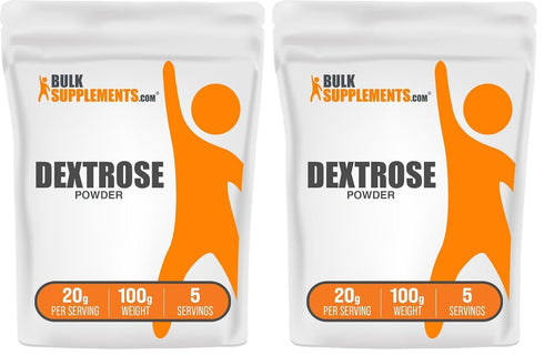 BulkSupplements.com Dextrose Powder - Dextrose Monohydrate, Sourced from Corn - Sugar Substitute
