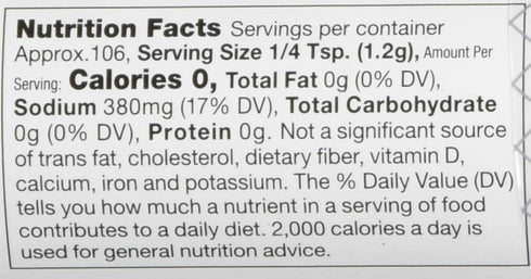 Badia Garlic Salt, 4.5 oz (Pack Of 8)