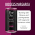 Pack 6 Pack Canned Alcohol Free Mocktail Variety of Hibiscus Margarita, Mojito, and Paloma - Premium All Natural Craft