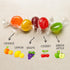 4 A Great Surprise Assorted Fruit Discs - Pound Bag - Bulk Individually Wrapped Candy - Fruit Flavored Candies