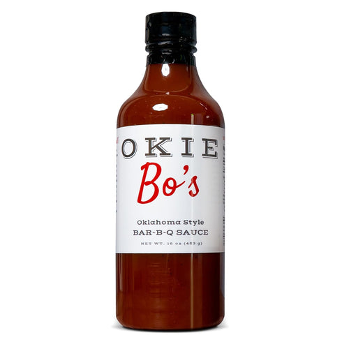 OkieBo's Original BBQ Sauce, Oklahoma Style - Perfect Condiment for Pork, Ribs,