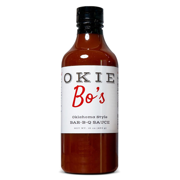 OkieBo's Original BBQ Sauce, Oklahoma Style - Perfect Condiment for Pork, Ribs,
