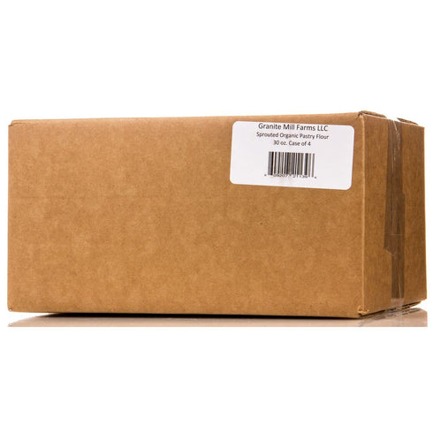 Granite Mill Farms Sprouted Organic Pastry Flour, 30 oz CASE OF 4