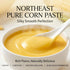 xapuo 600g (30g 20 Packets), Pure Corn Porridge Instant Breakfast Mix, Unsweetened, No Added Sugar, X Fine Powder Easy