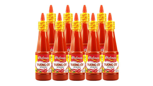 Cholimex Hot Chili Sauce - 8.45 Fl Oz (250ml) - Pack of 9