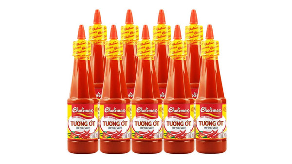 Cholimex Hot Chili Sauce - 8.45 Fl Oz (250ml) - Pack of 9
