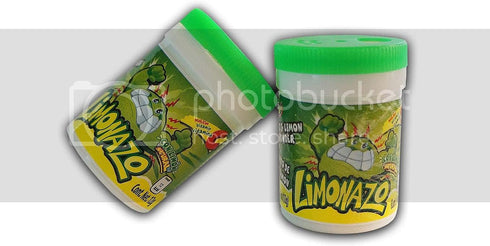 Jovy Candy Limonazo Salt and Lemon Powder Mini Shaker, 10 Piece
