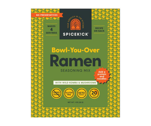Packets (4 Pack) Spicekick Ramen Seasoning Flavor Only | Gluten Free Ramen Seasoning