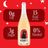 187ml (2 pack) 100% Woody's Mini Duo Blanc + Ros | Alcohol-Free Wine Made from Certified Organic California Grapes |