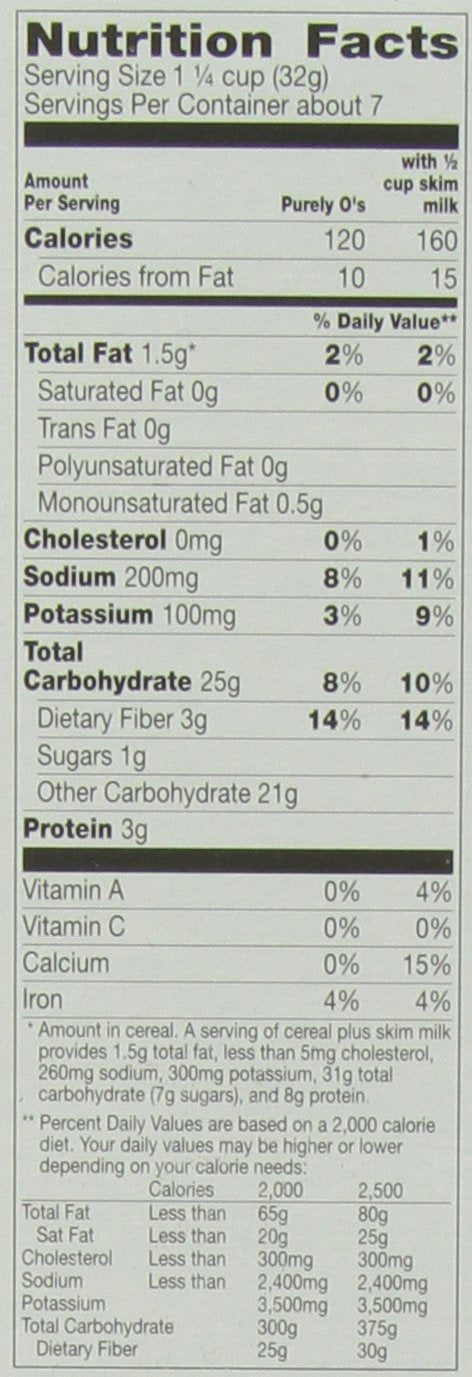 8.6-Ounce (Pack 4) Cascadian Farm Organic Purely O's Cereal, Boxes