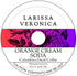 Larissa Veronica Orange Cream Soda Colombian Decaf Coffee (Single Serve K-Cup Pods) (Gourmet, Naturally