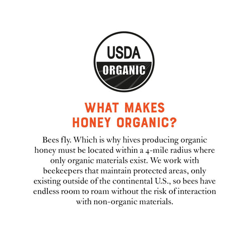 100% 32oz. (Pack 2) Nate's Organic Pure, Raw & Unfiltered Honey - USDA Certified Organic - Squeeze Bottle