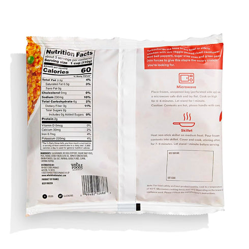 365 by Whole Foods Market Frozen 12 , Spanish-Inspired Cauliflower Rice, Ounce