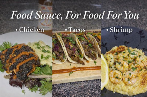 Oh-Tex Food Sauce 12 oz Original - All-Purpose Gourmet Cooking and Dipping Sauce - Bold Flavor for Meats Veggies Rice