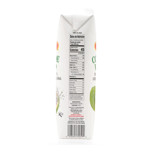 3 Pack 33.8 oz La Fe Coconut Water Carton No Pulp - - each