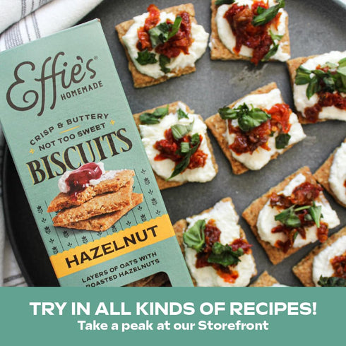 1 Pack Effie's Homemade Biscuits - Hazelnut