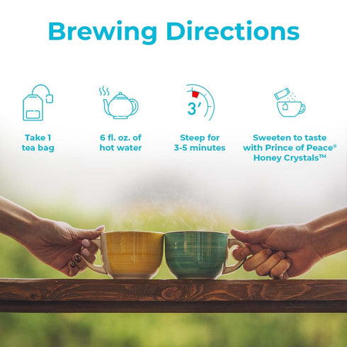 100ct Prince of Peace Organic White Tea