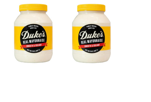 Generic Dukes Mayonnaise 30 oz, Jar Smooth & Creamy (2 pack)