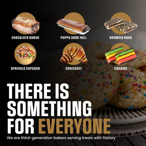 Pack, Reisman's Bakery Value Nut-Free, Dairy-Free Bakery Food and Dessert, Delicious Snack Box, Sprinkle Cookie