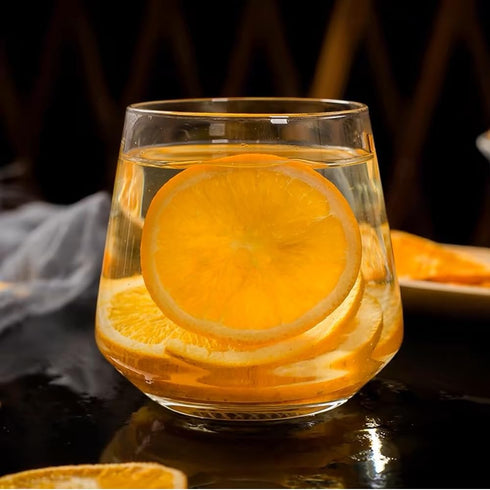 7oz/200g, (7 OZ) Dehydrated Dried Oranges For Cocktails, Dried Orange Slices No Sugar Added Fruit Tea