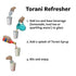 Pack, 25.4 oz (Set 4) Torani Flavored Drink Syrup Soda Shop Variety Raspberry, Peach, Vanilla & Strawberry, fl