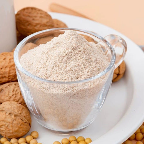700g Oatmeal Walnut Powder | Instant Blended Cereal with Roasted Nuts & Grains - Rich & Nutty Breakfast Mix | Smooth