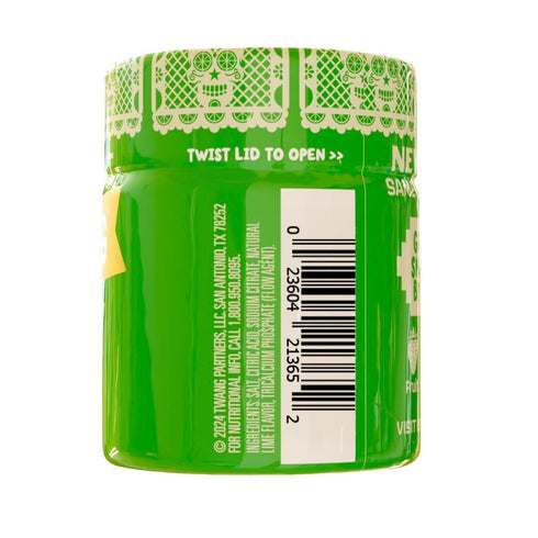 1.15 (Pack 20) Twang Flavored Snack Salt Seasoning, Lime, Toppings for Popcorn, Fresh Fruits, Veggies & Chips, Ounce
